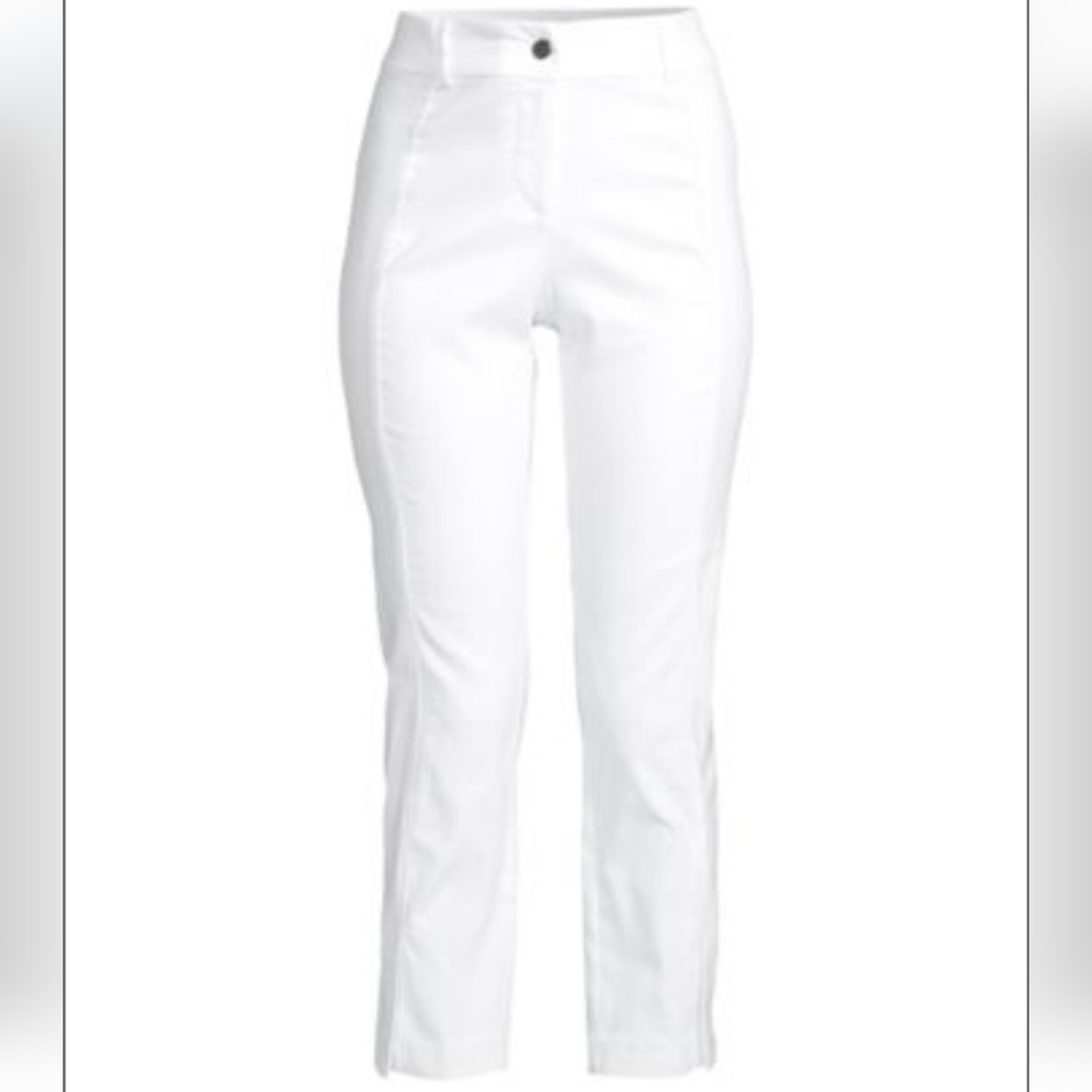 VENTED CROPPED PANTS